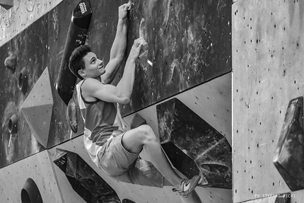 Davide Colombo e Giulia Medici si aggiudicano la tappa di Coppa Italia Boulder all'Outdoor Expo di Bologna