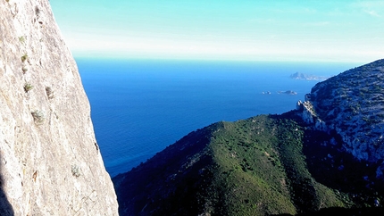 Luna Rossa, Baunei, Sardegna, Paolo Tiezzi, Jacopo Biserni, Paolo Tiezzi - Vista dalla via Luna Rossa, Monte Su Mulone, Baunei, Sardegna