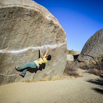 Filippo Manca - Filippo Manca sul famoso Iron Man Traverse, Buttermilks, Bishop, USA