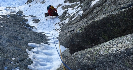 Aiguille de la Brenva, Monte Bianco, Ezio Marlier, Gianpaolo Ducly - Million Reasons, Aiguille de la Brenva, Monte Bianco (Gianpaolo Ducly, Ezio Marlier 12/2018)