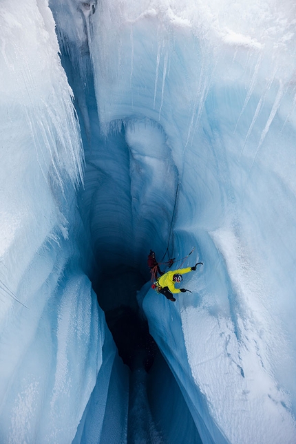 Will Gadd - Will Gadd in Groenlandia: esce arrampicando dalla calotta di ghiaccio
