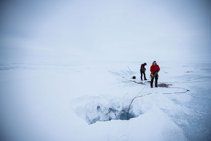 Will Gadd - Will Gadd in Groenlandia: preparativi per scendere sotto il ghiaccio