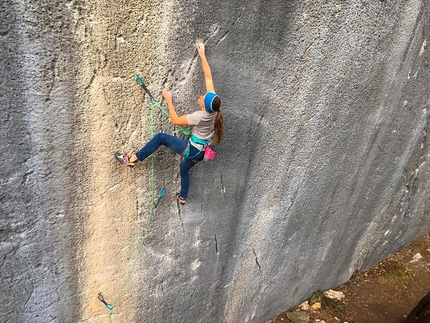 Anna Stöhr ad Arco arrampica più forte che mai