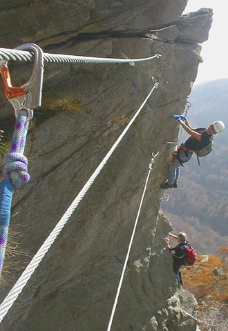 Montagne Biellesi - Le montagne del Biellese: via ferrata Nito Staich.