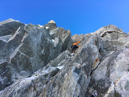 Aiguilles Marbrées, Monte Bianco, Ezio Marlier - The Secular, Aiguilles Marbrées, Monte Bianco