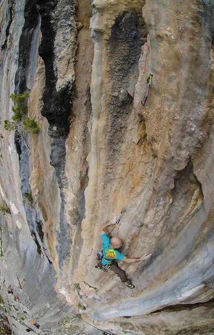 Sardegna arrampicata - Simone Sarti su Aranzu a Unchinos, Sardegna