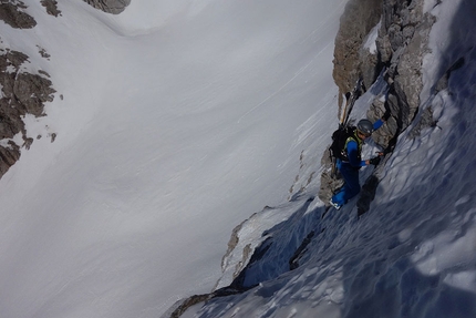 Brenta Dolomites, Cima del Vallon NW Face, Luca Dallavalle, Roberto Dallavalle - Cima del Vallon NW Face