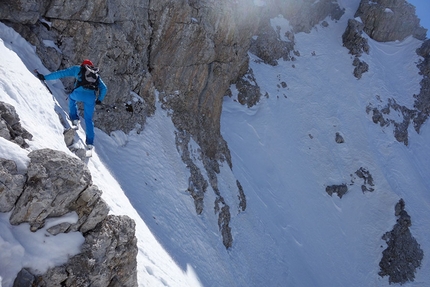 Brenta Dolomites, Cima del Vallon NW Face, Luca Dallavalle, Roberto Dallavalle - Cima del Vallon NW Face