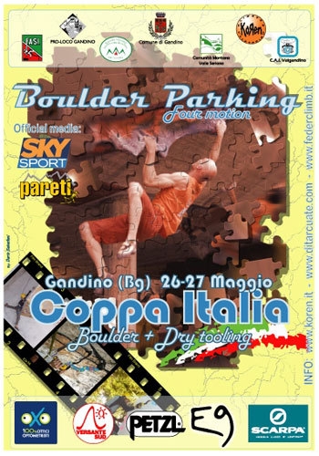 Coppa Italia Boulder e Dry Tooling a Gandino (BG)