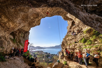 Bus del Quai - Durante il raduno di dry tooling al Bus del Quai (Iseo)