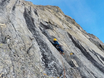 Aiguille de l’Amône, Simon Chatelan, Silvan Schüpbach - Aiguille de l’Amône (Simon Chatelan, Silvan Schüpbach 27-28/02/2019)