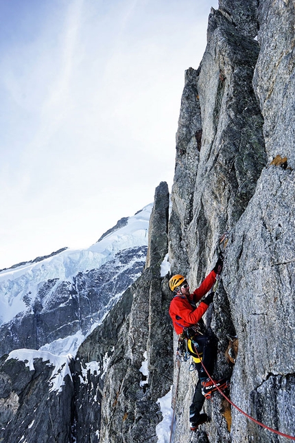 Aiguille de l’Amône, Simon Chatelan, Silvan Schüpbach - Aiguille de l’Amône (Simon Chatelan, Silvan Schüpbach 27-28/02/2019)