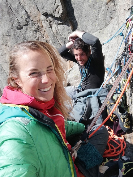 Federica Mingolla, Itaca nel Sole, Valle Orco - Federica Mingolla with Andrea Migliano on Itaca nel Sole in Valle dell’Orco, Italy