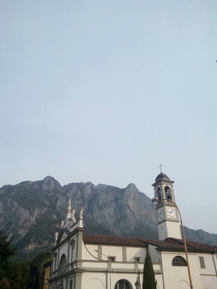 Via Miryam, Corna di Medale  - Vista dalla Chiesa di Castello sopra Lecco