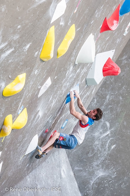 Bouldering World Cup 2019 - Bouldering World Cup 2019 Meiringen: Stefano Ghisolfi