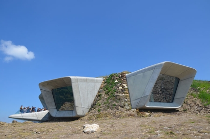 Plan de Corones, Alto Adige - Messner Mountain Museum a Plan de Corones in Alto Adige disegnato da Zaha Hadid