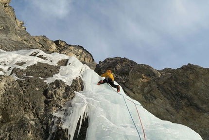 Val Pramper Dolomites - Lo Sbadiglio dell'Orco in Val Pramper, Dolomiti (Francesco Fazzi, Matteo Pilon 01/2019)