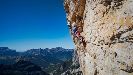 Non abbiate paura di sognare, la one push ed il film della direttissima di Nicola Tondini in Dolomiti