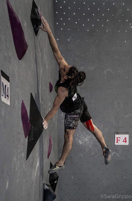 Campionato Italiano Boulder - Filippo Lorena al Campionato Italiano Boulder 2019