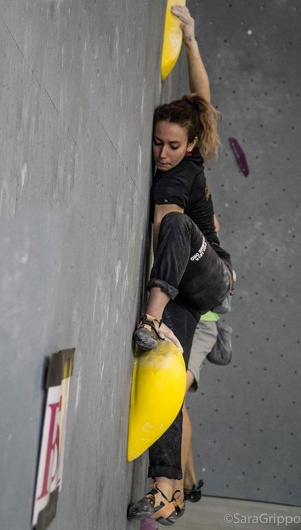 Campionato Italiano Boulder - Claudia Ghisolfi al Campionato Italiano Boulder 2019