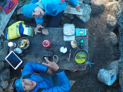 Ulamertorsuaq Greenland, Vinicius Todero, Marcos Costa - Ulamertorsuaq in Greenland: Marcos Costa and Vinicius Todero making the first ascent of Quajanaq (08/2018)