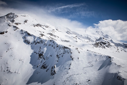 Mezzalama 2019 - During the Mezzalama 2019 ski mountaineering trophy