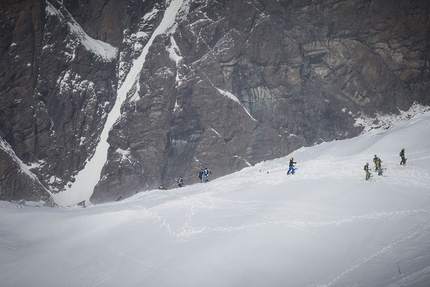 Mezzalama 2019 - During the Mezzalama 2019 ski mountaineering trophy