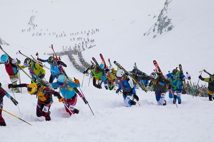 Mezzalama 2019 - During the Mezzalama 2019 ski mountaineering trophy