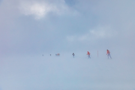 Mezzalama 2019 - During the Mezzalama 2019 ski mountaineering trophy