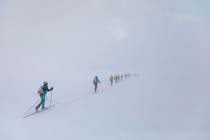 Mezzalama 2019 - During the Mezzalama 2019 ski mountaineering trophy