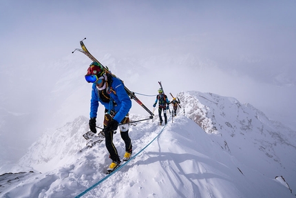 Mezzalama 2019 - During the Mezzalama 2019 ski mountaineering trophy