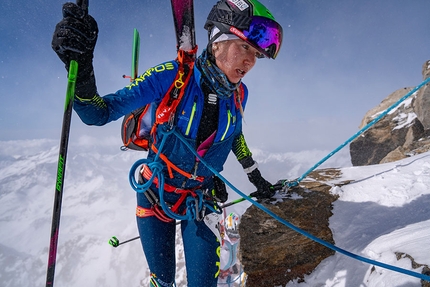 Mezzalama 2019 - During the Mezzalama 2019 ski mountaineering trophy