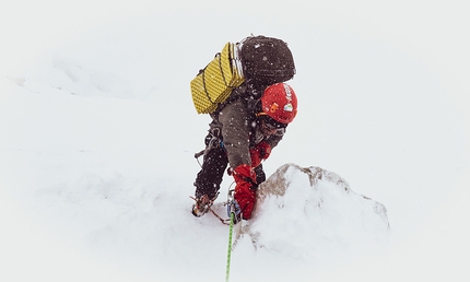 Jannu East Face, Dmitry Golovchenko, Sergey Nilov, Unfinished Sympathy - Jannu East Face: Dmitry Golovchenko on 20 March at 6650m