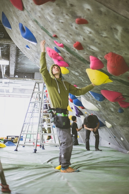 Enrico Baistrocchi, Giappone - Arrampicata in Giappone: Florian Murnig tracia