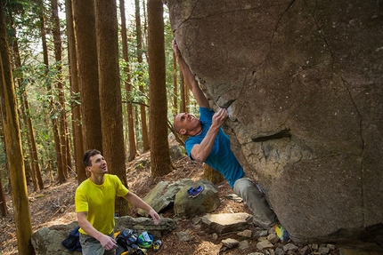 Enrico Baistrocchi, Giappone - Arrampicata in Giappone: Florian Murnig e Enrico Baistrocchi, durissimo!