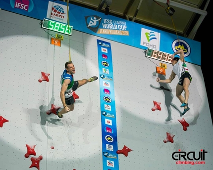 Aleksandra Rudzinska and Dmitrii Timofeev fastest in China