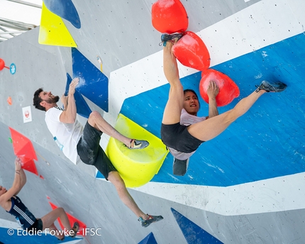 Bouldering World Cup 2019 - Jernej Kruder at Wujiang, Bouldering World Cup 2019