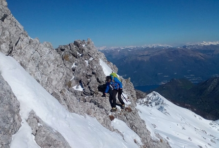 Piancaformia, la magica cresta della Grigna Settentrionale. Di Ivo Ferrari