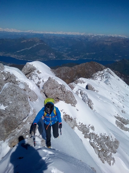 Cresta di Piancaformia - Grigna Settentrionale - Sulla Cresta di Piancaformia, Grigna Settentrionale (Lecco)