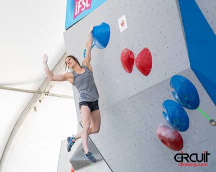 Alex Puccio - Alex Puccio winning the Vail stage of the 2018 World Cup