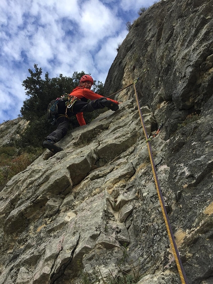 Leone di Nemea sul Monte Cordespino in Val d'Adige