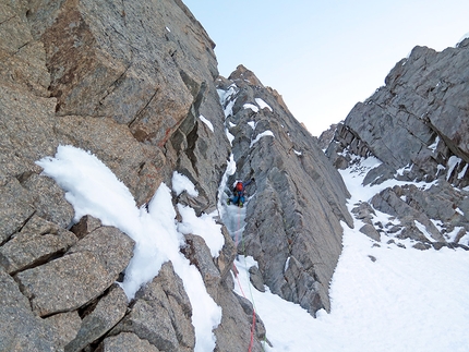 Grandes Jorasses: nuova via di Enrico Bonino e Jon Bracey