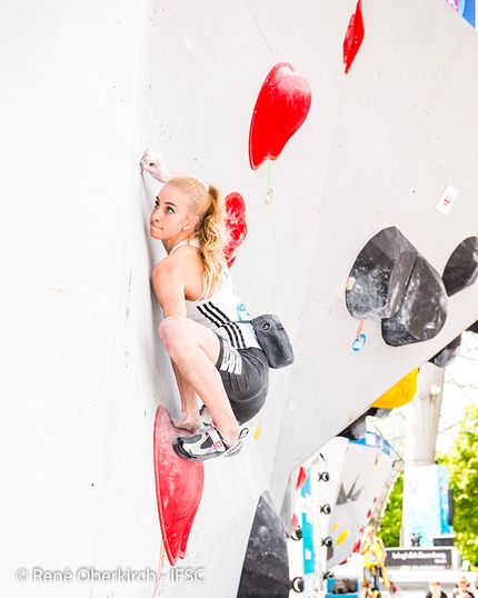 Urska Repusic  - Urska Repusic  durante la Coppa del Mondo Boulder 2019 a Monaco