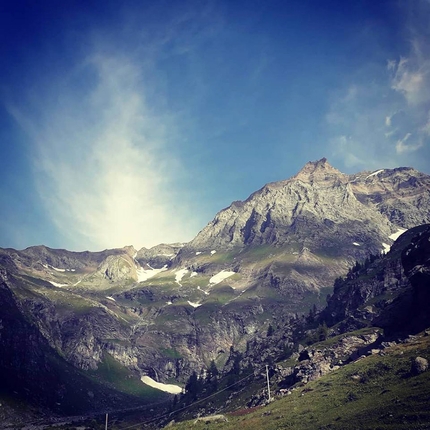 Pian della Mussa, Val d’Ala, Valli di Lanzo - La Ciamarella dal Rifugio Ciriè