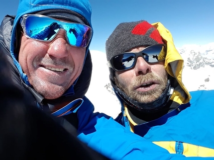 Chamlang Nepal - Marek Holeček and Zdeněk Hák during their 8-day alpine style ascent of the Chamlang (7321m) in Nepal