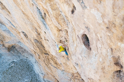 Spirit Bird, Ala Daglar, Turchia - Durante l'apertura di Spirit Bird, Kızılın Başı, Ala Daglar, Turchia (Aaron Moroder, Alex Walpoth, Martin Dejori 09/2018)