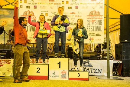 Dolorock 2019 - Dolorock Climbing Festival 2019: premiazione U18 femminile
