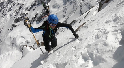 Denis Trento - Denis Trento: Testa di Valnontey, massiccio del Monte Bianco