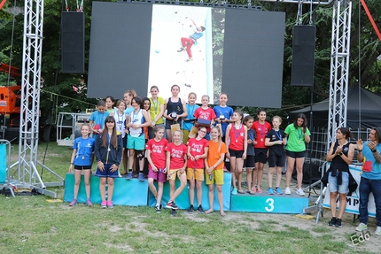 Campionati Italiani Giovanili Arrampicata - Durante i Campionati Italiani d'arrampicata sportiva 2019 ad Arco