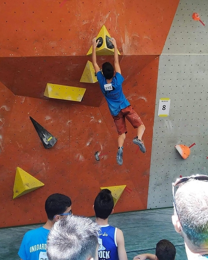 Campionati Italiani Giovanili Arrampicata - Durante i Campionati Italiani d'arrampicata sportiva 2019 ad Arco